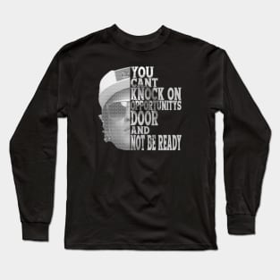 Life Chances Quote Illustration Long Sleeve T-Shirt